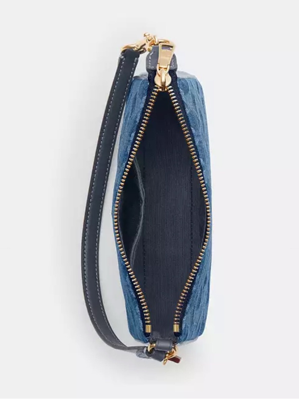COACH Nolita 19 In Signature Denim 2 In 1 — Shoulder Bag / Wristlet NWT - Picture 3 of 7
